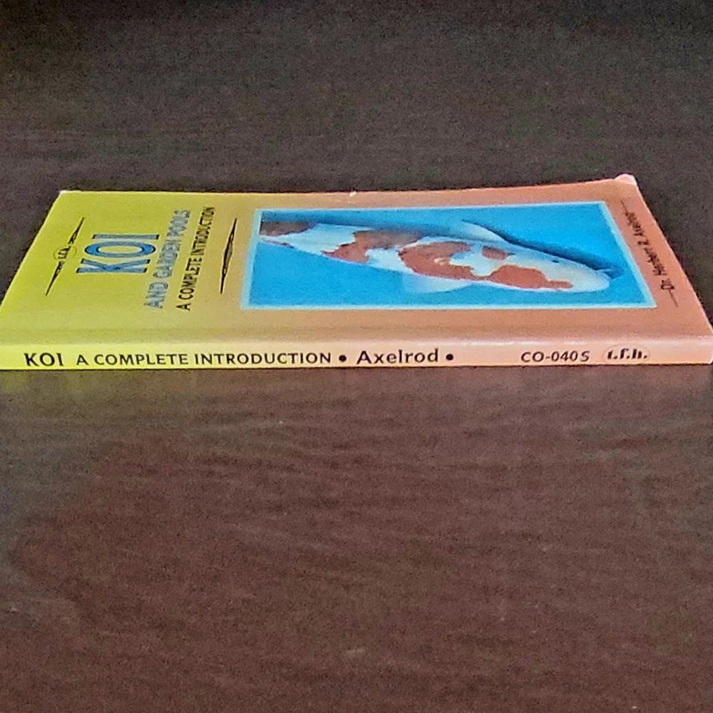 Koi and Garden Ponds: A Complete Introduction Paperback Used 2nd ed Dr Axlerod